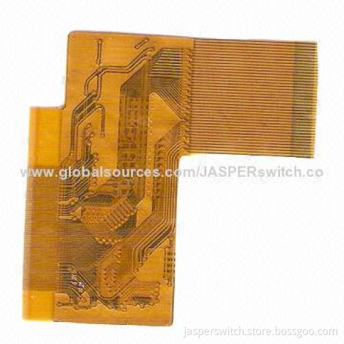 Double-sided Flexible PCBs with Immersion Gold, 1oz Copper